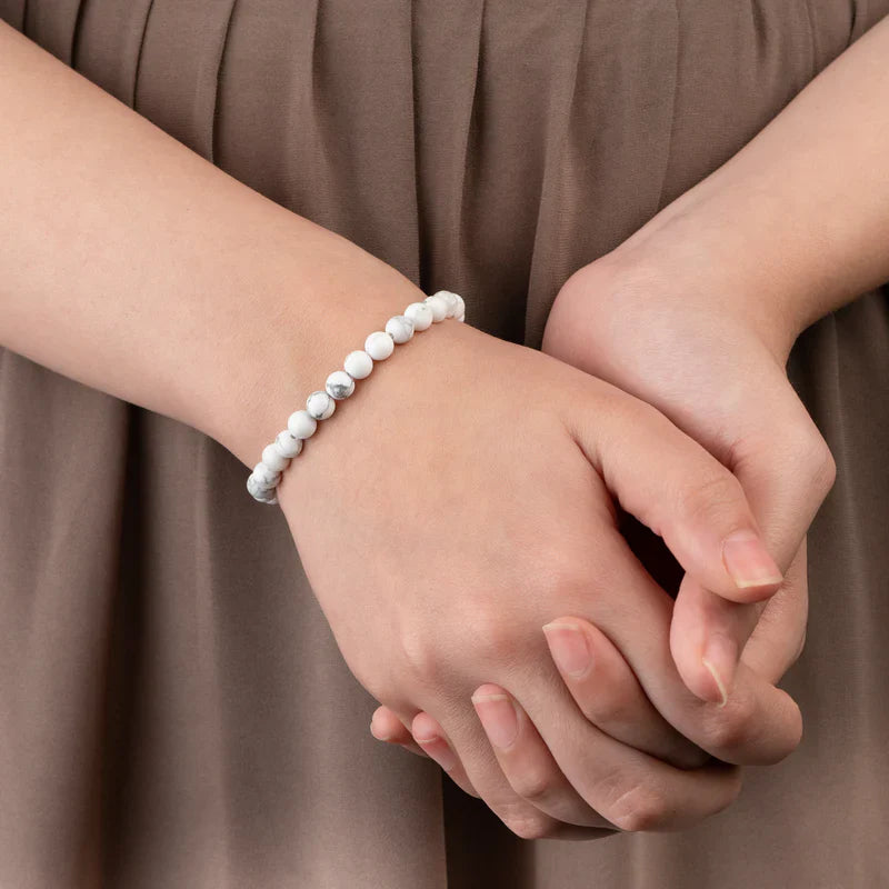 Howlite Bracelet For Calm & Balance
