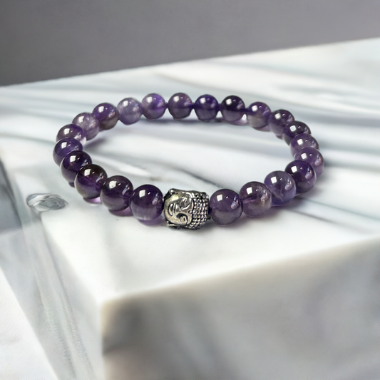 Natural Amethyst Bracelet