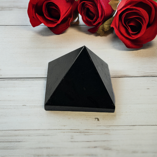 Black Tourmaline Pyramid