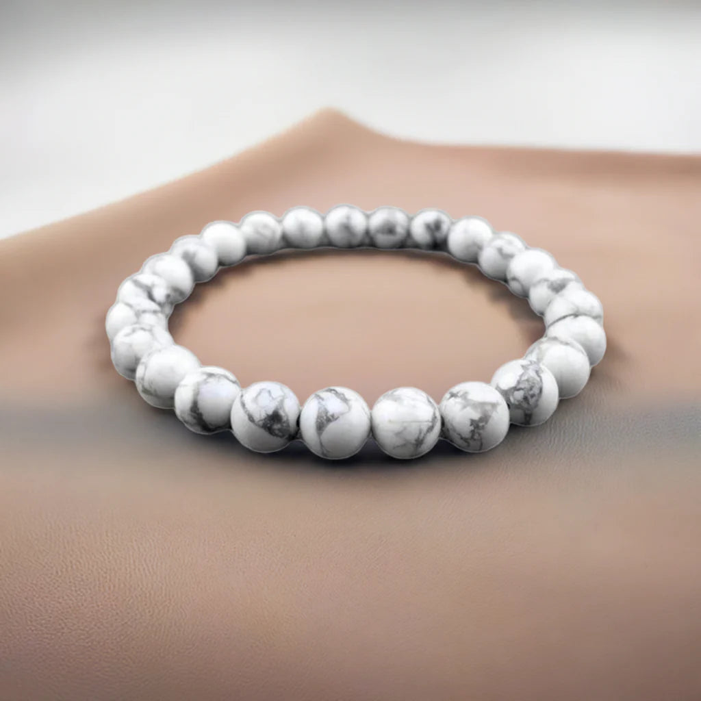 Howlite Bracelet For Calm & Balance