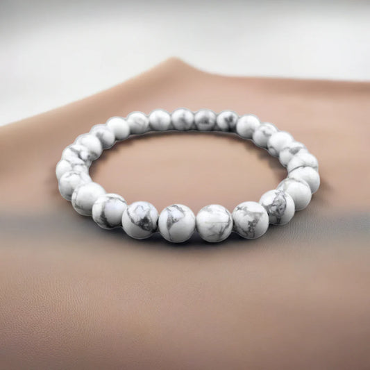 Howlite Bracelet For Calm & Balance