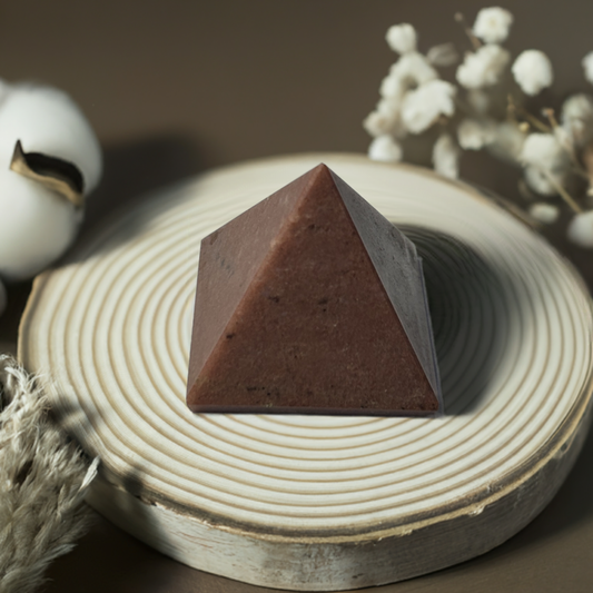 Red Jasper Pyramid