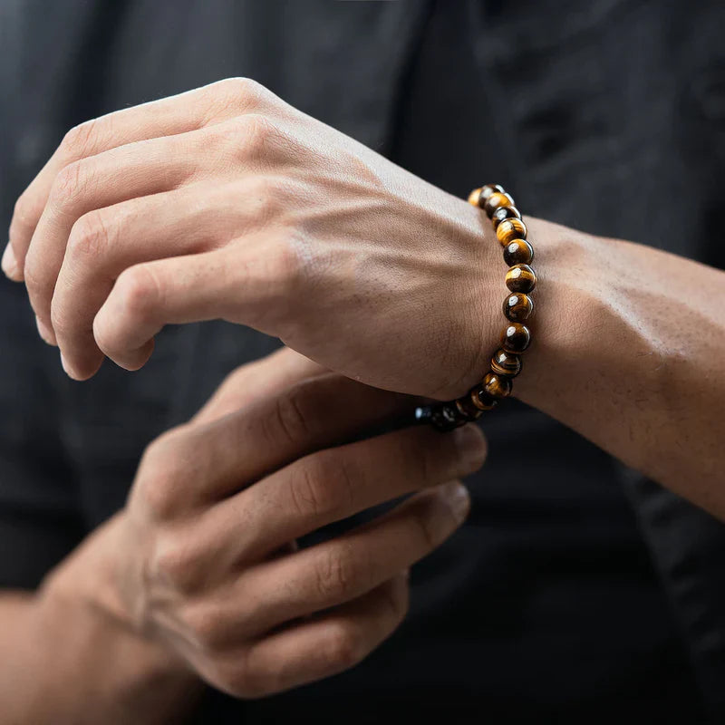 Tiger Eye Bracelet For Power & Focus